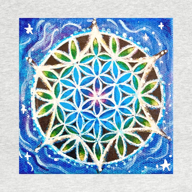 Flower of Life Mandala by EclecticArt